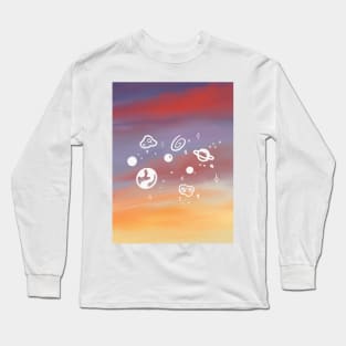 Stars and Planets Long Sleeve T-Shirt